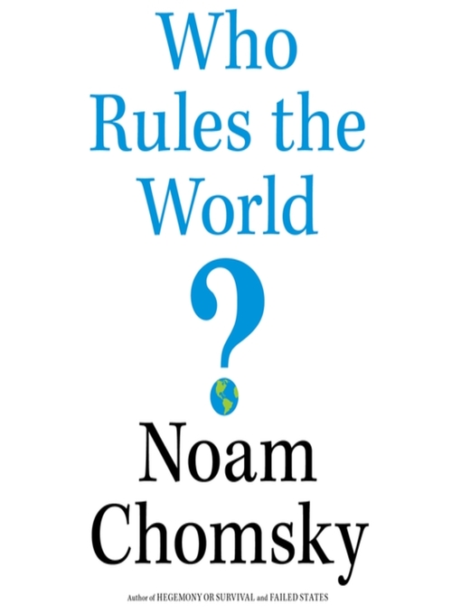 Cover of Who Rules the World?